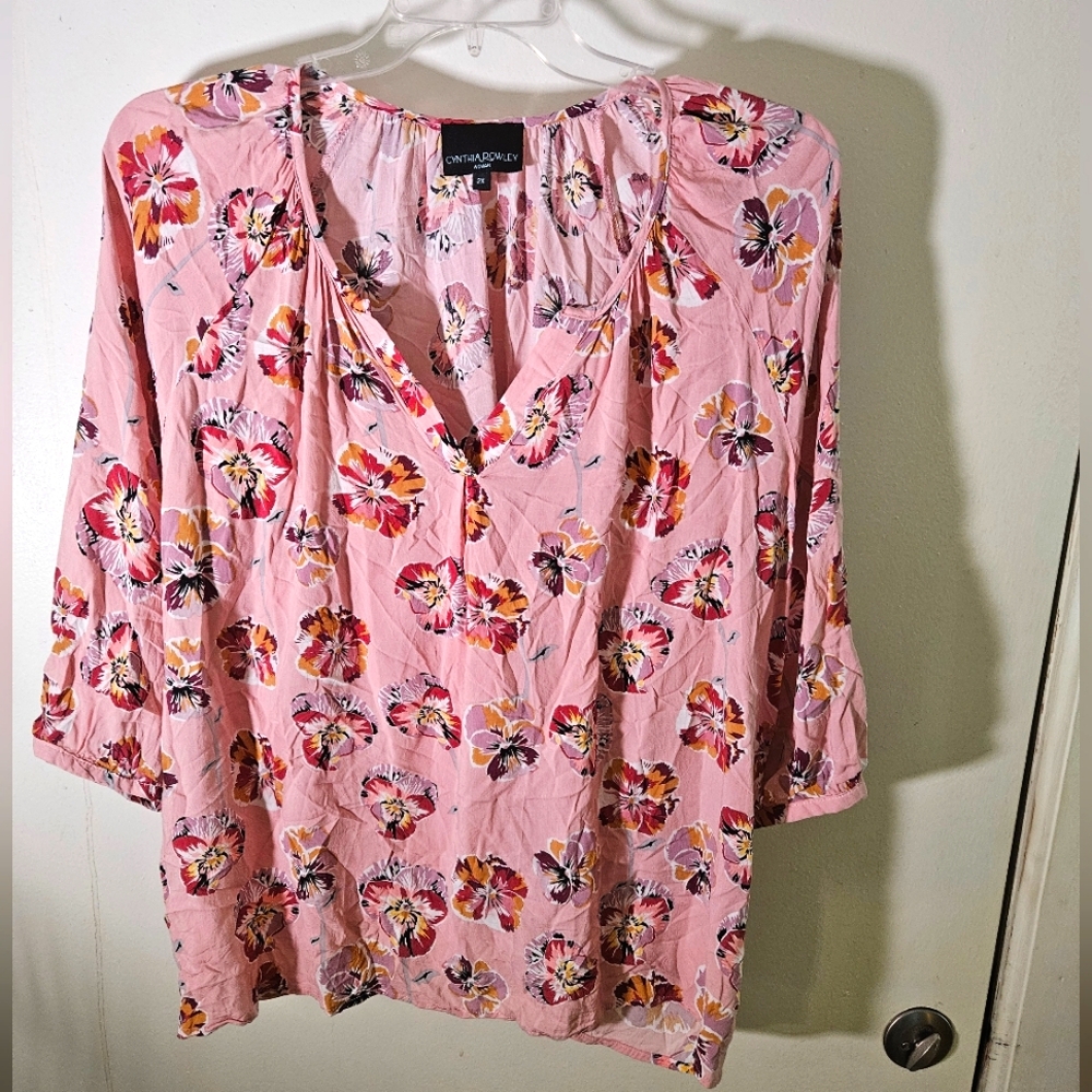 Cynthia Rowley Blouse 2X